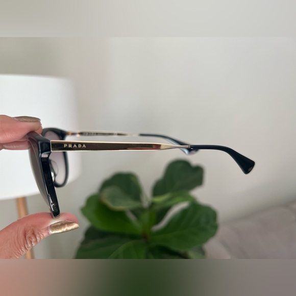 Prada Catwalk Sunglasses PR 17S-F | Gold | Cat Eye - Picture 5 of 7